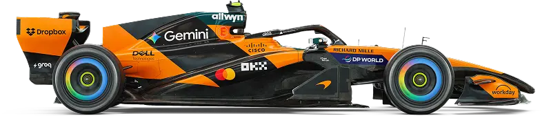 McLaren F1 racing car