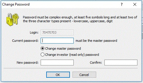 Change Password